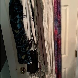 Assorted Multicolor Scarves